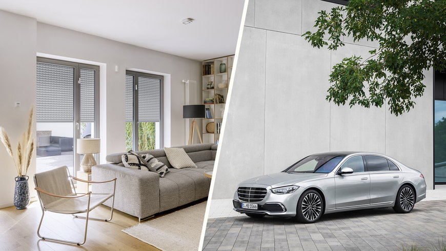 Das Bosch Smart Home Partnerprogramm nimmt mit der Mercedes-Benz S-Klasse weiter Fahrt auf